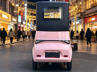 Véhicules électriques fermés avec une charge maximale de 400 kg, une vitesse maximale de 45 km/h, une puissance du moteur de 1,2 kW, adaptés aux trajets courts, nouvelle voiture