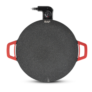 <span class=keywords><strong>Plancha</strong></span> <span class=keywords><strong>électrique</strong></span> multifonctionnelle RAF 36 cm 1800 W pour barbecue, steak, fruits de mer, antiadhésive, contrôle de température, 220 V - Product Image 6