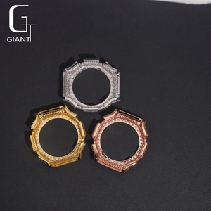 Boîtier de montre en argent sterling 925 avec diamants en moissanite glacés à la mode GA2100, VVS, hip-hop, pour hommes et femmes - Product Image 3