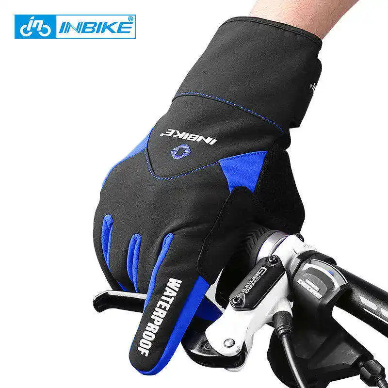 Inbike Cycling Texting Winter Gloves Men Women Touch Screen Warm Gloves Resistant Windproof Thermal Gloves