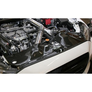 ฝาครอบอะไหล่เครื่องยนต์คาร์บอนไฟเบอร์สไตล์ OEM แผ่นระบายความร้อนสำหรับมิตซูบิชิแลนเซอร์อีโวลูชั่น EVO X EX 10 - Product Image 4