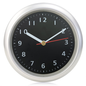 Round Analog Quartz High Quality Shower Bathroom Waterproof Silent Wall Alarm <strong>Clock</strong> with Suction Cups - Product Image 4