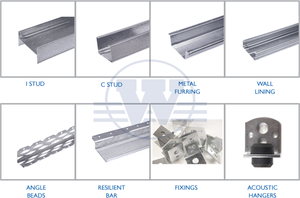 Drywall Metal Stud <b>Cd</b> Ud Uw Cw Making Machine Light Gauge Keel Stud Track C Channel Steel Roll Forming Machine - Product Image 2
