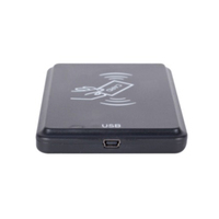 Lecteur/graveur de cartes intelligentes sans contact NFC RFID 13,56 MHz Interface TCP Lecteur RFID UHF passif ABS pour contrôle d'accès aux portes