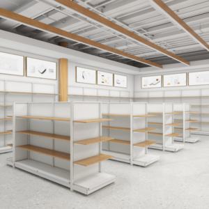 Étagères à collations Étagères en bois en gros, étagères d'île, étagères de magasin pour mères et bébés de <span class=keywords><strong>pharmacie</strong></span> - Product Image 1