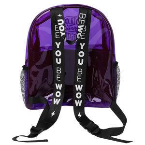 Zaino lifestyle 32 cm trasparente WOW Generation - Product Image 3