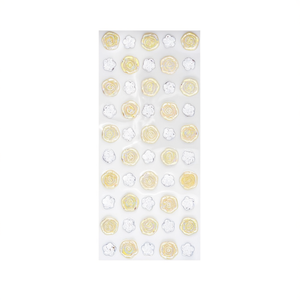 Adesivi Glitter Rose Bianchi Ilan 39056 Pegatina Brillante - Product Image 1