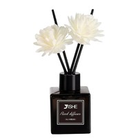 Diffuseur d'huiles essentielles pour la maison et l'hôtel, longue durée, écologique, sans BPA, ensemble de diffuseur à roseaux, bouteille en verre, bâtonnets en fibre, aromathérapie, air