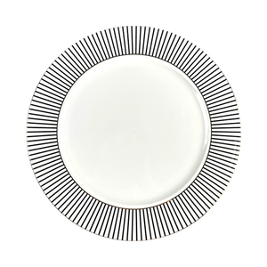 Eco-Friendly Elegant Bone China <b>Dinnerware</b> Gold Catering Dinner Plates for Weddings & Special Occasions - Product Image 4