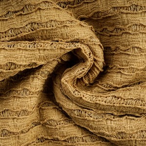 Nhà máy cung cấp New Jacquard ren thiết kế sọc vải ren sọc dệt vải ren cho quần áo - Product Image 4