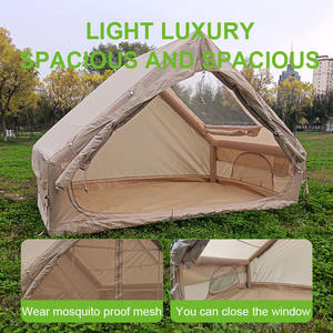 Tienda de Campaña Inflable, Fácil de Instalar, para las Cuatro Estaciones, Portátil, Impermeable, de Oxford, para Glamping, para 2-3 Personas, para Acampar al Aire Libre, Modelo <span class=keywords><strong>Hobbit</strong></span> 6.3 - Product Image 4