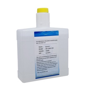 Compatible Citronix Color <b>White</b> Ink & Makeup Solvent with RFID Chip for CI5200 CI5500 CIJ <b>Printer</b> - Product Image 3