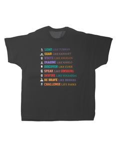 T-shirt da donna 100% cotone, vestibilità regolare, girocollo, stampa femminista, camicia per celebrare le donne forti, per la Giornata Internazionale della Donna - Product Image 1