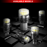 Hochwertige Wasserdichte T10 W5W 501 194 921 Autolampe 8 SMD GC LED-Chip 12V Auto-Innenraum-Anzeige LED-Glühbirne