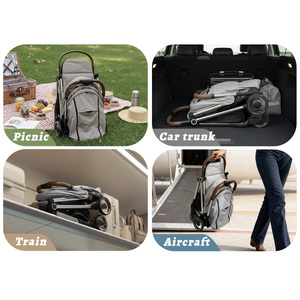 Bebe Pushchair Buggy Foldable <strong>Car</strong> <strong>Seat</strong> &amp; Stroller <strong>in</strong> <strong>One</strong> Compact <strong>Pram</strong> Travel System EN1888-2 Certificated - Product Image 5