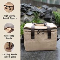 Wandern Picknick Camping Reise Wasserdichte Große Kapazität PVC Outdoor Weiche Kühltasche Isolierte Tasche