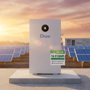 <span class=keywords><strong>Serie</strong></span> de Bajo Voltaje Deye Residential Ess RW-F16 51.2V 314Ah 16Kwh Lifepo4 Max. Paquete de 32 Baterías de Litio <span class=keywords><strong>en</strong></span> <span class=keywords><strong>Paralelo</strong></span> - Product Image 1