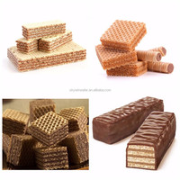 Ligne de production de gaufrettes, four à gaufrettes automatique, autres machines à snacks, nouvelle idée de produit de boulangerie, prix d'usine