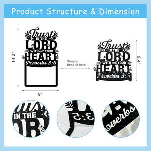 زخرفة ، زخرفة مسيحية ، قطع فنية من الكتاب المقدس ، غرفة نوم ، تزيين سطح المكتب لغرفة المعيشة - Product Image 3