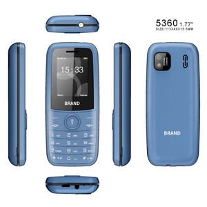 โทรศัพท์มือถือทนทานขนาดเล็ก รุ่น 5360 OEM ODM หน้าจอ 1.77 นิ้ว แบตเตอรี่ขนาดใหญ่ รองรับเครือข่าย 2G ราคาถูกจากโรงงานโดยตรง - Product Image 2