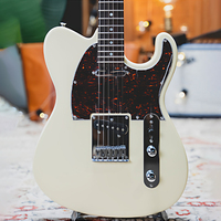 Guitares électriques professionnelles de style Telecaster à 6 cordes de haute qualité, disponibles à la commande en gros