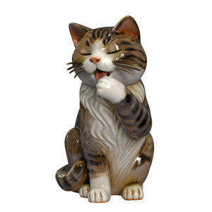 Toptan özel avrupa tarzı çevre dostu seramik kedi Urns toplu <span class=keywords><strong>Pet</strong></span> B2B cenaze ve <span class=keywords><strong>Pet</strong></span> hizmetleri için kremasyon anıtlar - Product Image 1