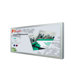 Letrero LED de Pared, Caja de Luz para Exposiciones y Ferias Comerciales, Marco de Aluminio, <span class=keywords><strong>Cartel</strong></span> <span class=keywords><strong>Luminoso</strong></span> Rectangular, Soporte para Póster Interior, <span class=keywords><strong>Publicidad</strong></span> - Product Image 3