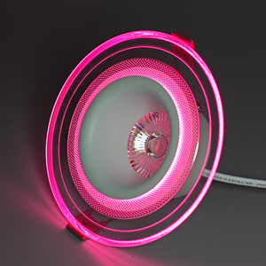 Comercial Interior 3cct Punto redondo Abajo Luz Empotrada 8W + 8W Led Cob Dimmable Downlight - Product Image 1