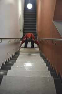 Harika kalite underlay alev geciktirici kendinden yapışkanlı döşeme abdecklies ped rulo boya kapak polar döşeme - Product Image 3