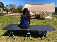 Lit de camp pliable design moderne Lit de camp pliable pour le camping en plein air