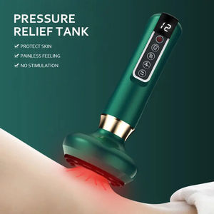 Neues Produkt Guasha Schröpfen Massage werkzeug Wiederauf ladbarer Kratzkopf Vakuum Saugnapf Schmerz mittel - Product Image 2