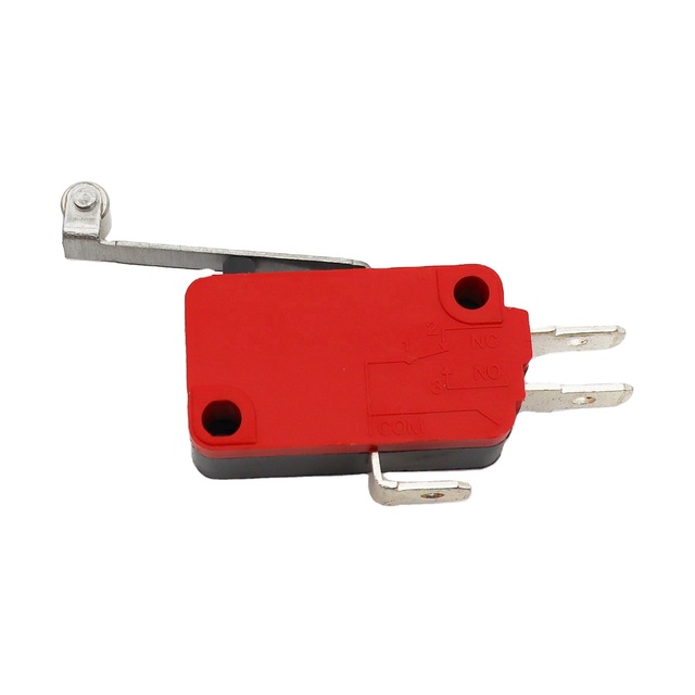 Micro Switch KW3-02-12 4A 16A 250VAC SPDT NO/NC Normally Open with Electrical