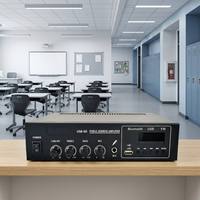 Penguat Suara Umum USB-60 60W dengan Bluetooth FM 110V untuk Sistem PA, Mixer Audio Musik Latar Belakang