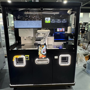 Điều kiện mới không người lái Cà Phê Máy bán hàng tự động Robot tự động kiosk - Product Image 1