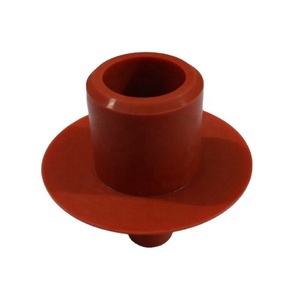 Phích Cắm Cao Su Silicone Đúc Ép Màu Đỏ Gỉ Tùy Chỉnh Mới - Product Image 1