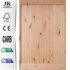Portes de <span class=keywords><strong>placard</strong></span> de chambre à coucher coulissantes à lamelles en <span class=keywords><strong>bois</strong></span> modernes JHK-Interior avec volets - Product Image 2