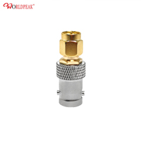 Adaptateur RF SMA Mâle vers BNC Femelle 50 Ohms Connecteur Coaxial de Précision Prise SMA vers Prise BNC Inter-série Prix Direct Usine