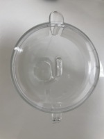 Pichet en acrylique écologique recyclable classique de 64 oz sans BPA avec couvercle et poignée pour boire directement, fabriqué dans le Zhejiang, Chine