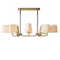Yihao personnalisé LED boule de cristal lustres suspendus au plafond Collection d'éclairage exquis maison Restaurant fantaisie suspension