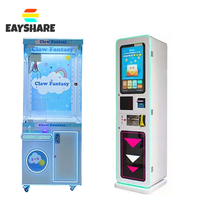 Eayshare Jeux de receveur de poupées bon marché à pièces Machine Prize Arcade Game Skill Toy Crane Claw Machine
