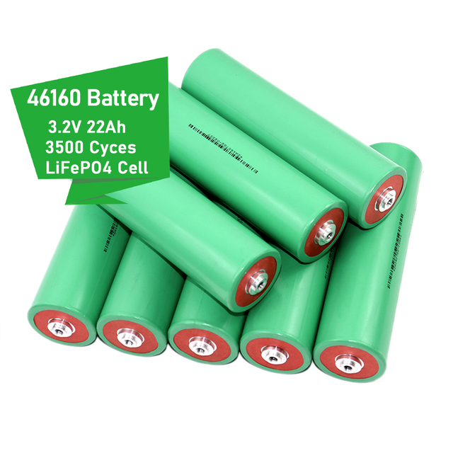 3.2V 25Ah LiFePO4 Lithium 46160 Battery Electric Scooter RV Solar Rechargeable Lithium Iron Phosphate Battery Cell
