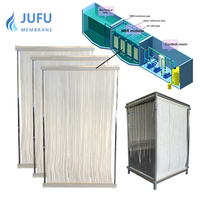 Système de membrane séparée MBR JUFU de 1680 mètres carrés pour les stations d'épuration des eaux usées municipales et industrielles
