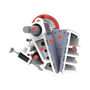 Concasseur à mâchoires professionnel avancé PE 500x750, équipement de concassage de pierres pour carrières et minerais, fournisseur chinois - Product Image 1