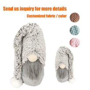 Adornos de santa de peluche, pompones de Navidad - Product Image 2