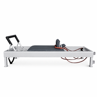 Reformer Pilates en Aluminium Qualité Commerciale pour Studio Fitness, Machine Professionnelle avec Logo Personnalisé Direct Usi