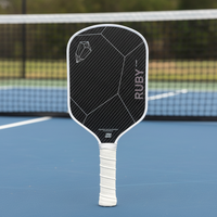 Raquette de pickleball sans bordure en fibre de carbone 3K alvéolée, personnalisable, pour l'entraînement, haute qualité, durable, portable, USAPA Entertainment