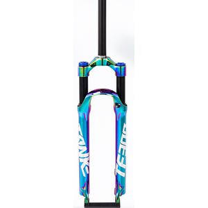 Ressort pneumatique coloré 20 "<span class=keywords><strong>26</strong></span>" 27.5 "29" <span class=keywords><strong>fourche</strong></span> à suspension vtt en aluminium <span class=keywords><strong>fourche</strong></span> de vélo de montagne - Product Image 4