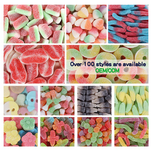 Fabricante de Gomitas Agridulces Halal, Gomitas al Por Mayor a Bajo <span class=keywords><strong>Precio</strong></span>, Sabor a Frutas, Confitería de Marca Privada OEM - Product Image 3