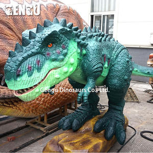 T-Rex en métal de l'usine de dinosaures de Zigong pour les écoles, les jardins d'enfants, les garderies, les aéroports, les centres commerciaux, les parcs d'aventure - Product Image 4
