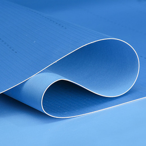 Rouleau de revêtement de sol commercial en vinyle PVC avec support en maille bleue de 1,0 mm, <span class=keywords><strong>tapis</strong></span> de sol industriel, revêtement de sol en plastique, feuille de linoléum - Product Image 2